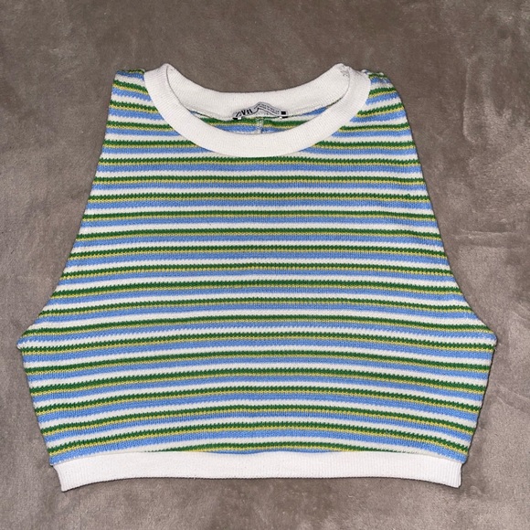 zara cropped sweater vest - Picture 2 of 3